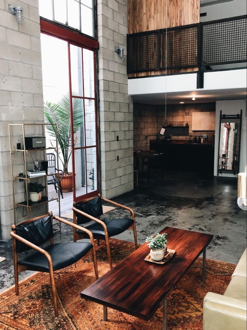 Industrial Interior Painted Brick Home Designs 15 Industrial Home