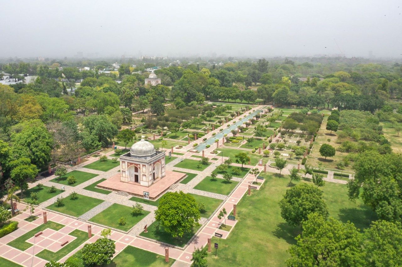 The newly restored Sunder Nursery, Delhi